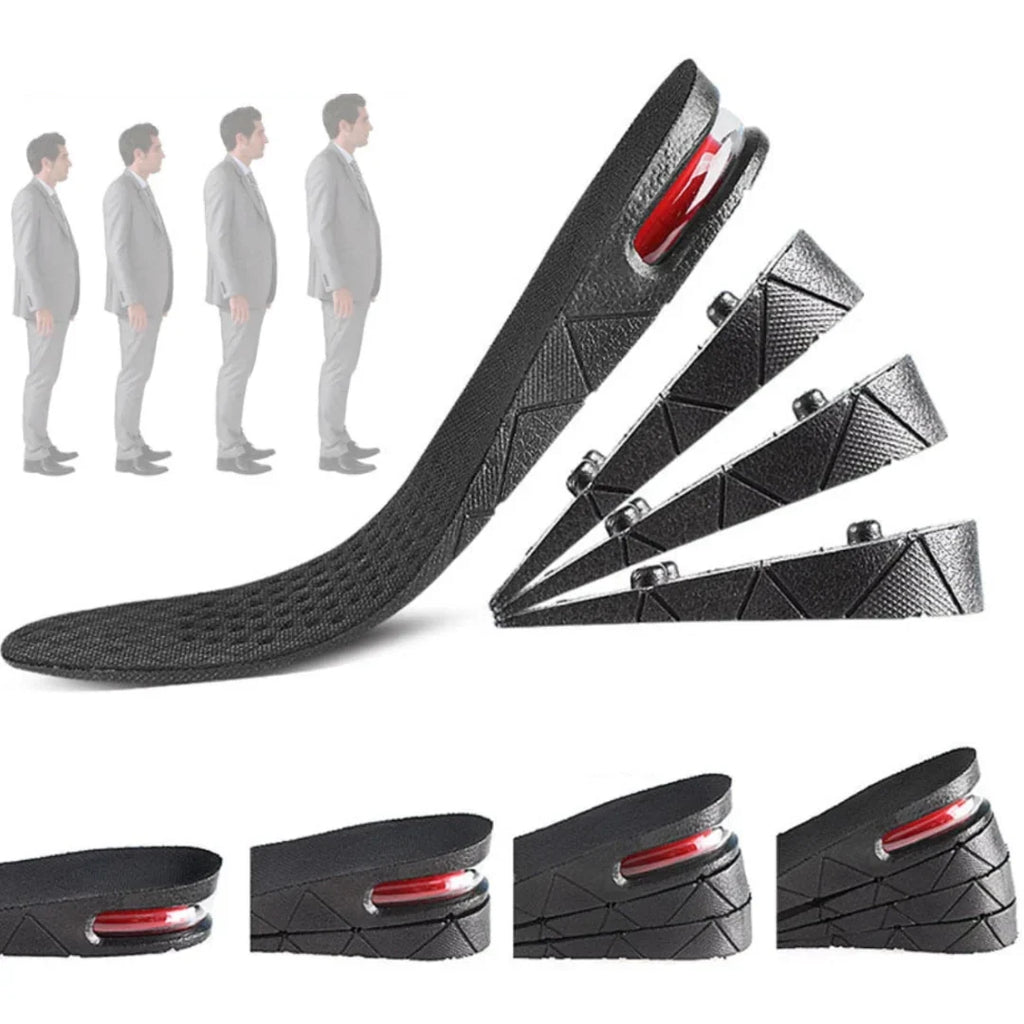 Height-Increasing Insoles | Adjustable & Breathable | Fits US 4.5–9