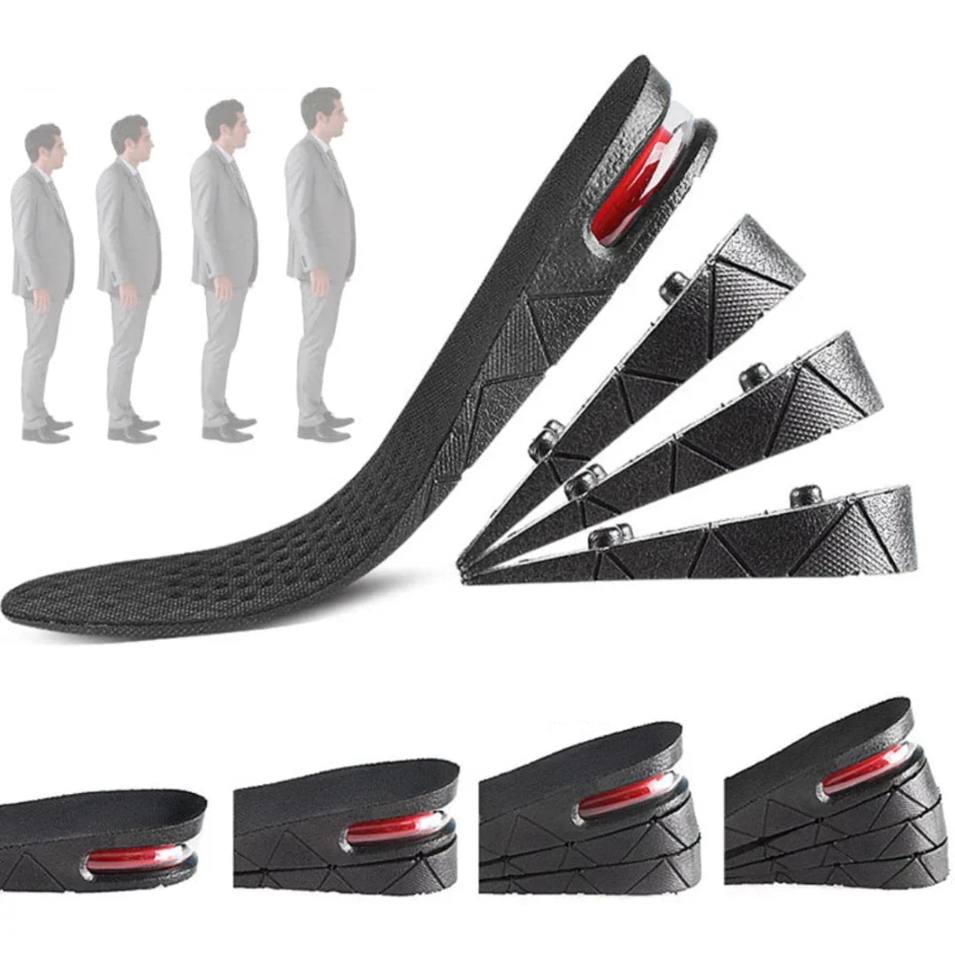 Height-Increasing Insoles | Adjustable & Breathable | Fits US 4.5–9