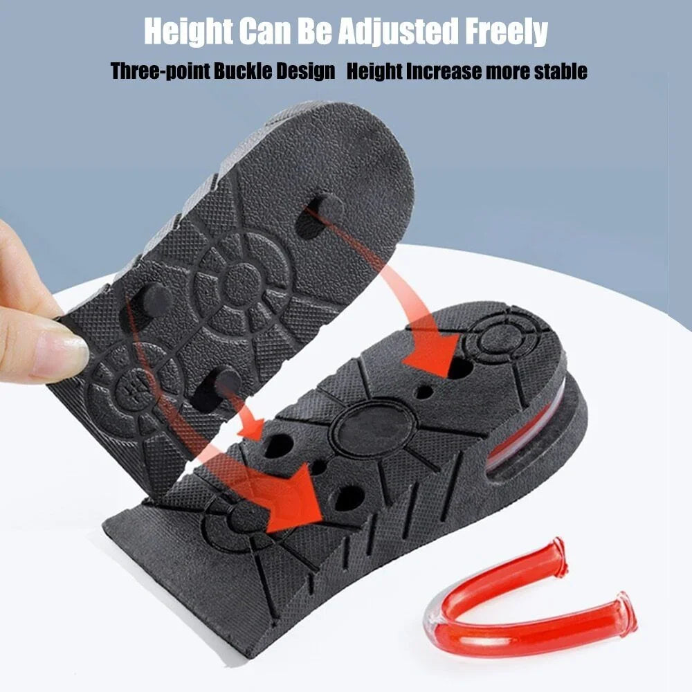 Height-Increasing Insoles | Adjustable & Breathable | Fits US 4.5–9