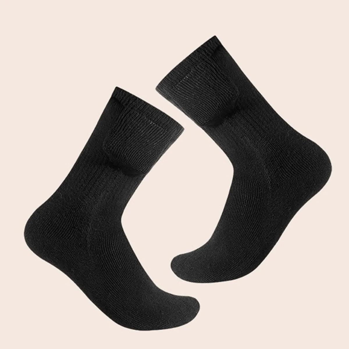 Heizsocken | USB-betrieben, schnelles Aufheizen & atmungsaktives Baumwollmischgewebe