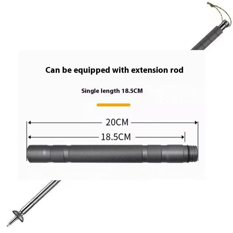 Hiking Pole | Foldable & Multi-Tool | 103.5–140.5 cm