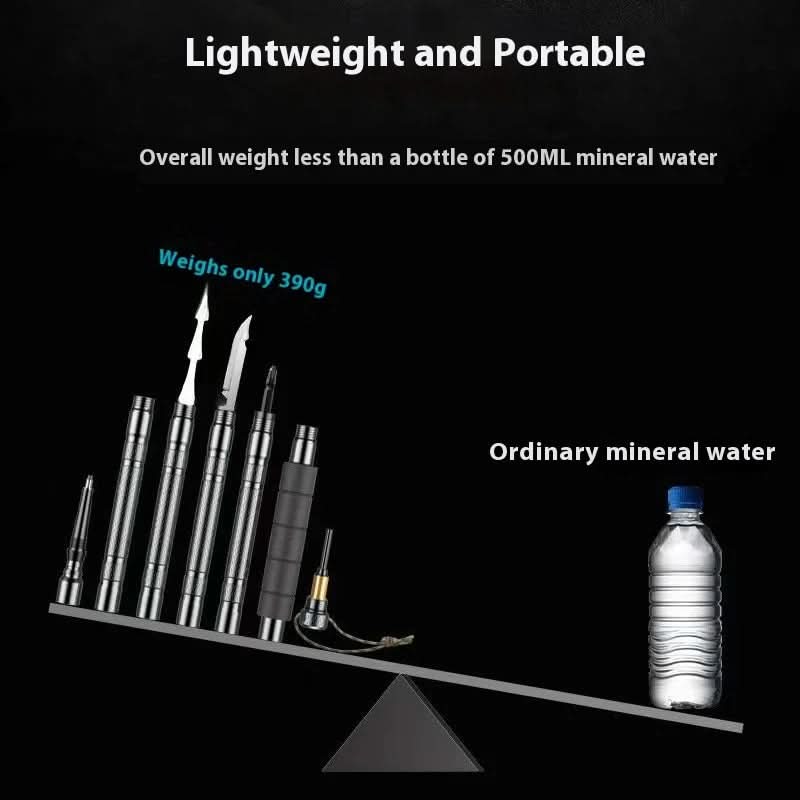 Hiking Pole | Foldable & Multi-Tool | 103.5–140.5 cm