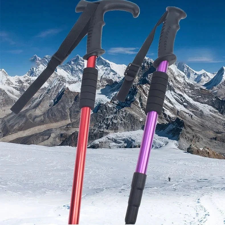 Hiking Poles | Lightweight Aluminum, Telescopic & Non-Slip Grip