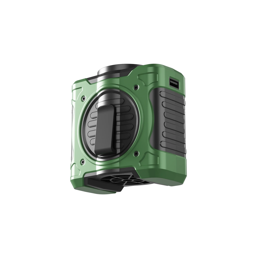 Hip Clip Fan | 8000mAh Battery & Ceramic Cooling | Neck & Handheld