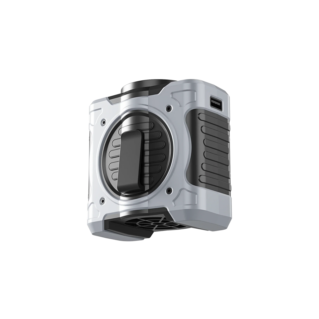 Hip Clip Fan | 8000mAh Battery & Ceramic Cooling | Neck & Handheld