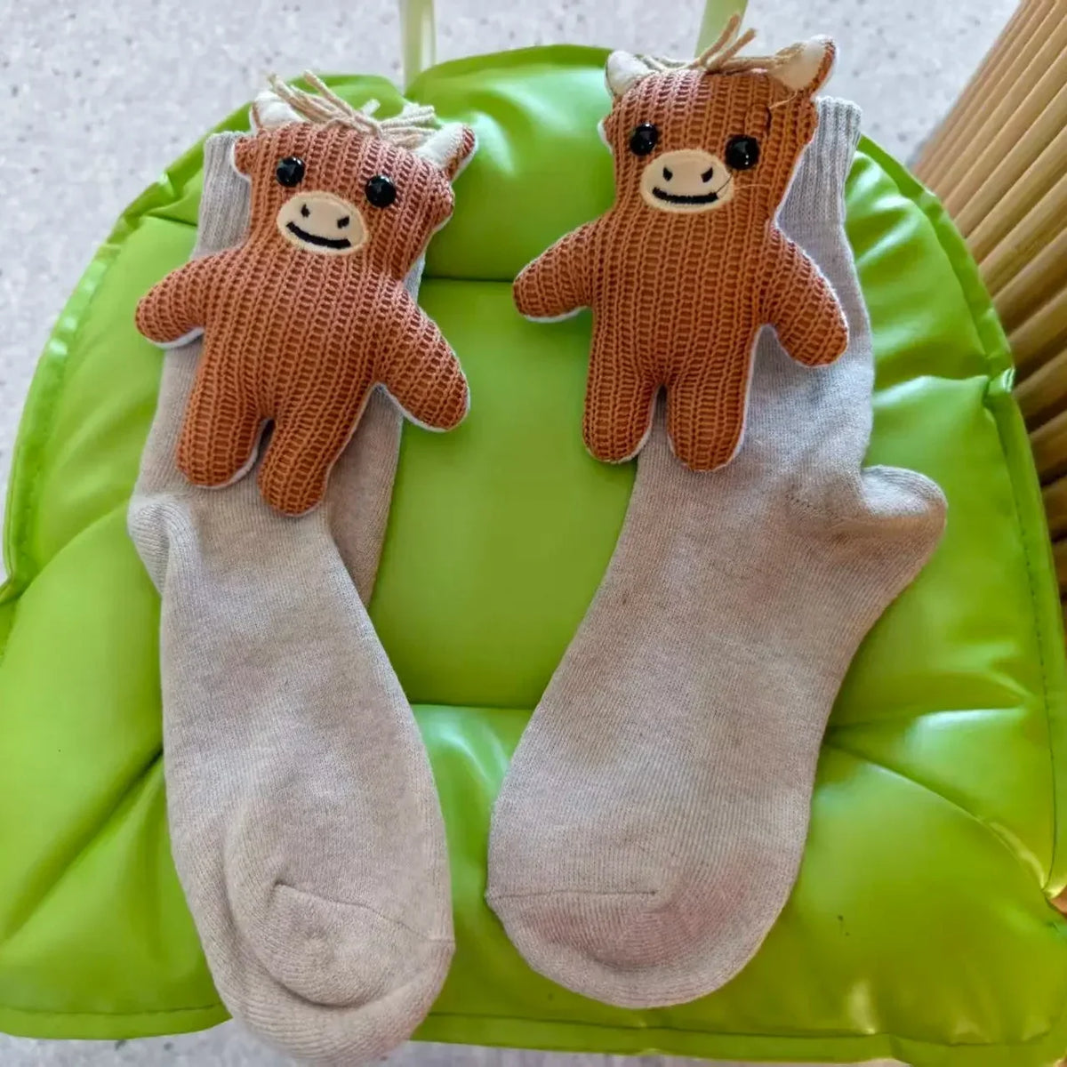 House Slippers | Soft Plush Microfiber & Non-Slip Dot Sole | Unisex One Size