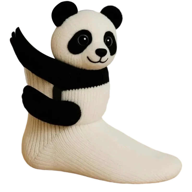 House Socks | Plush Padded Lining & Non-Slip Sole