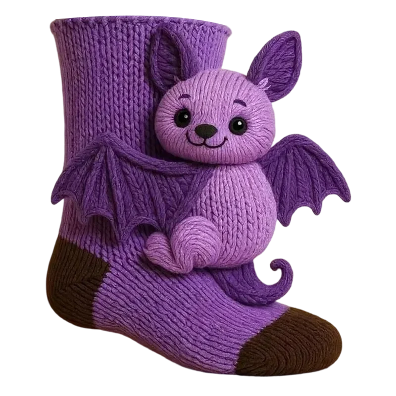 House Socks | Plush Padded Lining & Non-Slip Sole