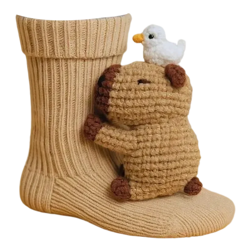 House Socks | Plush Padded Lining & Non-Slip Sole