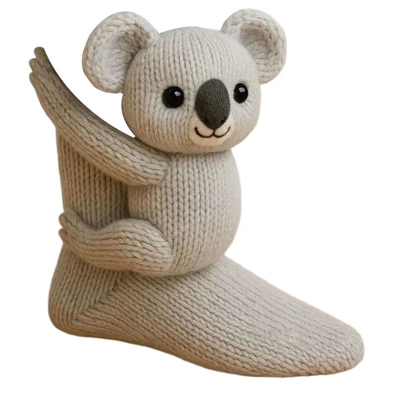 House Socks | Plush Padded Lining & Non-Slip Sole