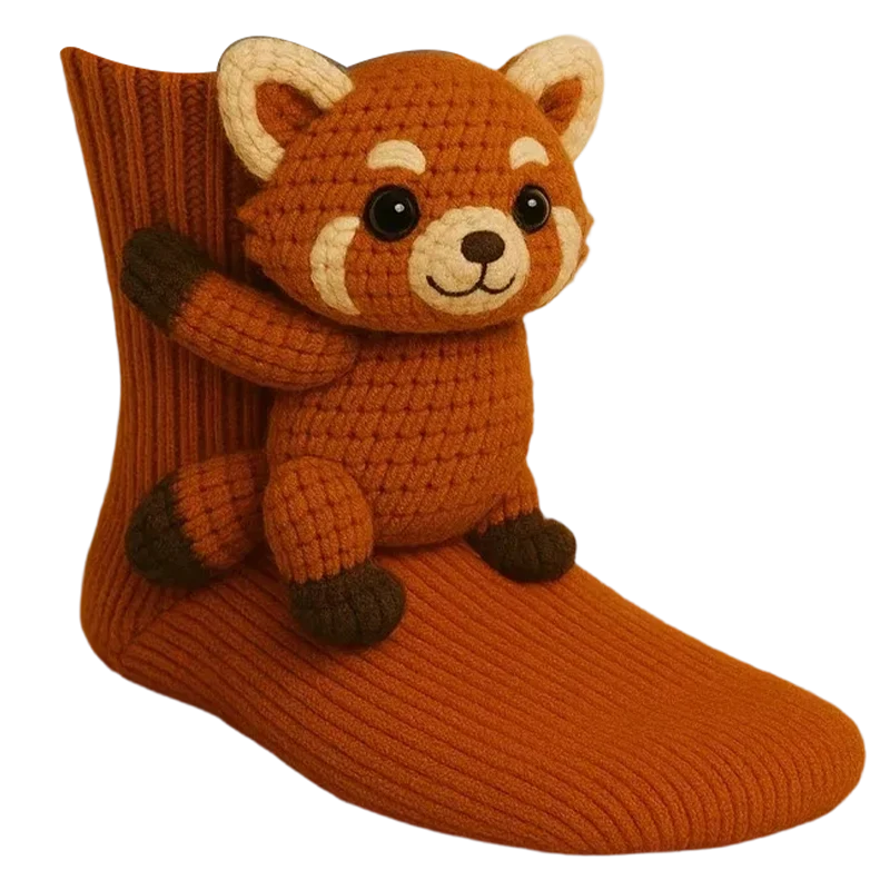 House Socks | Plush Padded Lining & Non-Slip Sole