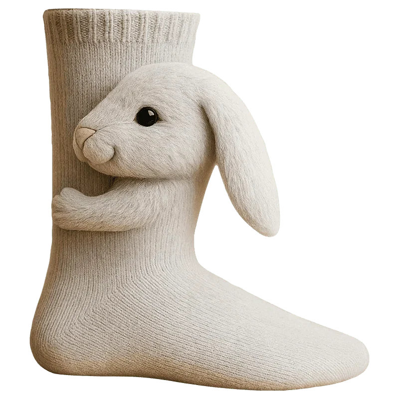 House Socks | Plush Padded Lining & Non-Slip Sole