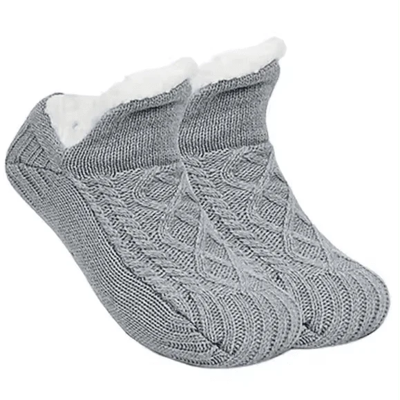 House Socks | Plush Velvet & Non-Slip Sole | One Size EU 36–44