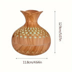 Humidifier | Wood Grain Design & LED Night Light