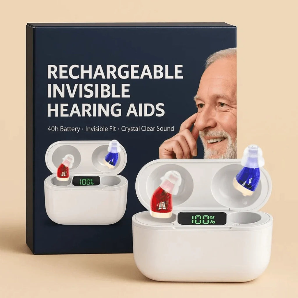 In-Ear Hearing Aids | Invisible Fit & Rechargeable | Up To 3 Days