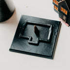 Incense Holder | Handcrafted & Hand-Painted Resin | 12 x 12 x 13 cm