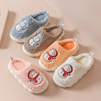 Indoor Slippers | Plush Lining, EVA Cushion & Non-Slip PVC Sole
