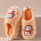 Indoor Slippers | Plush Lining & Non-Slip PVC Sole