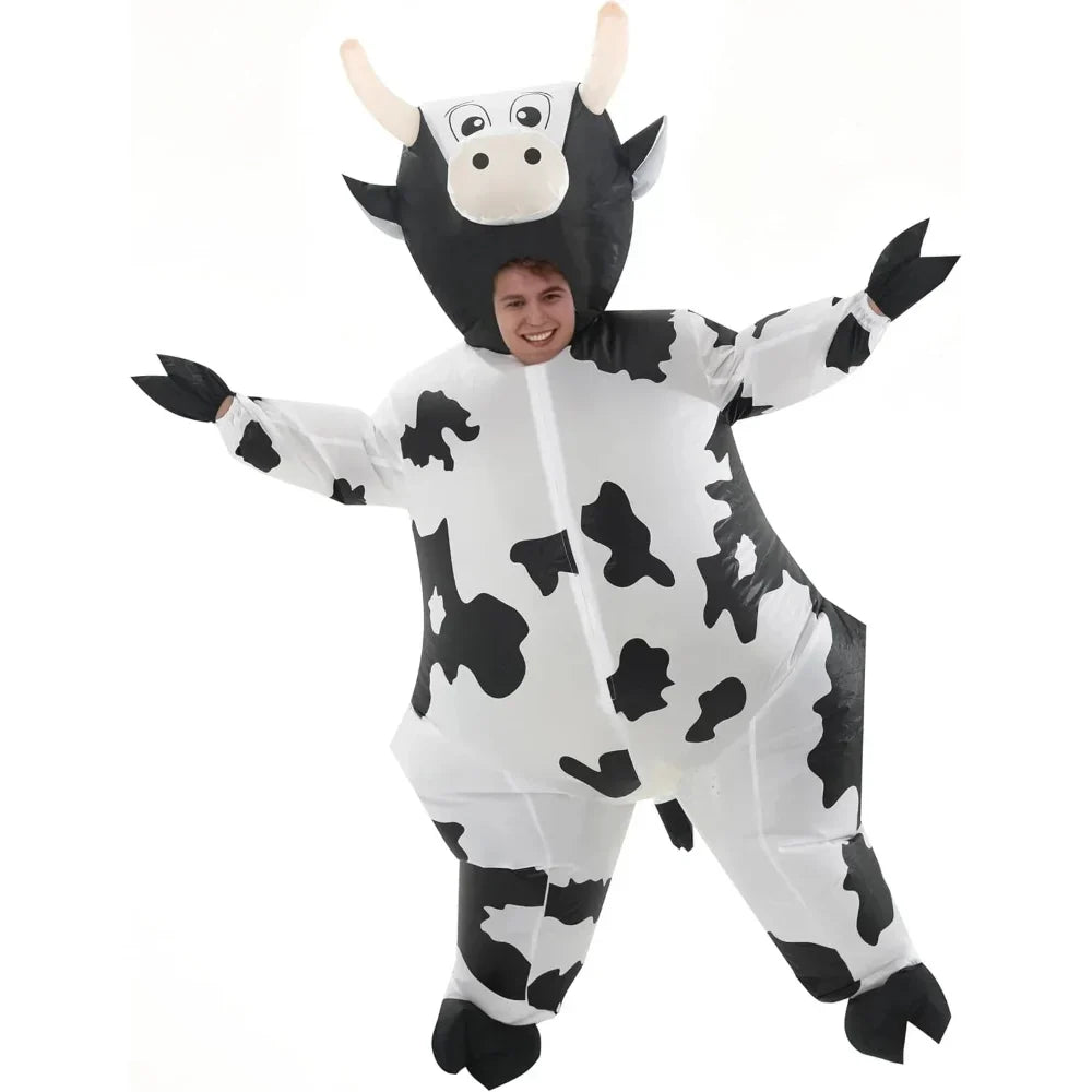 Inflatable Cow Costume | Lightweight & Oversized | Adult Size