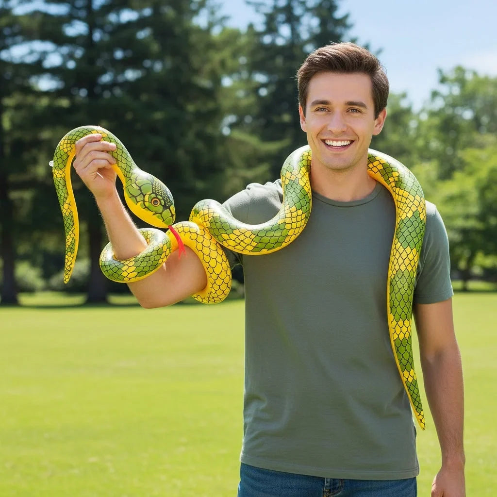 Inflatable Snake Decoration | Spooky Halloween Design & Lightweight