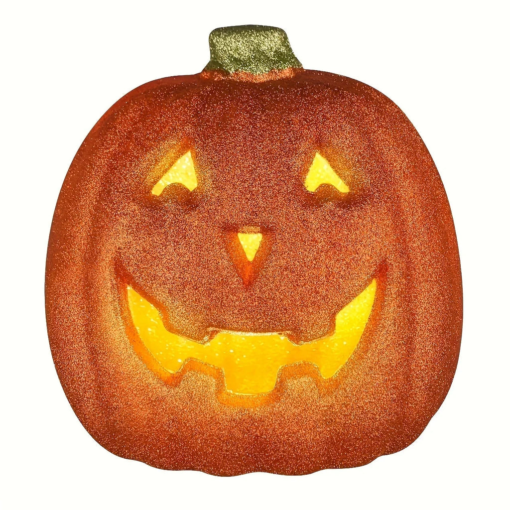 Jack O'Lantern Decoration | Warm LED Glow & Battery-Powered