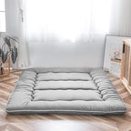 Japanese Futon Mattress | 4-Inch Quilted Foldable Machine-Washable
