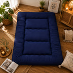 Japanese Futon Mattress | 4-Inch Quilted Foldable Machine-Washable