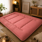 Japanese Futon Mattress | 4-Inch Quilted Foldable Machine-Washable