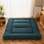 Japanese Futon Mattress | 4-Inch Quilted Foldable Machine-Washable