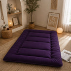 Japanese Futon Mattress | 4-Inch Quilted Foldable Machine-Washable