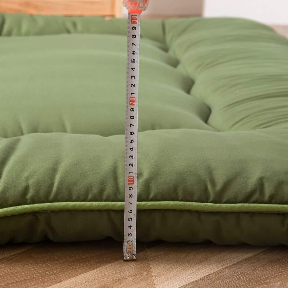Japanese Futon Mattress | 4-Inch Quilted Foldable Machine-Washable