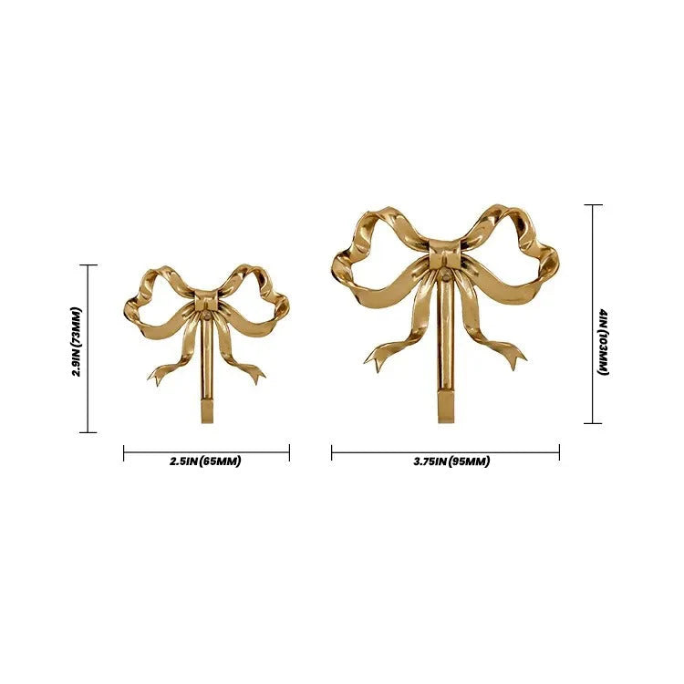 Key Wall Hook | Brass Hairpin & Ceramic Accent
