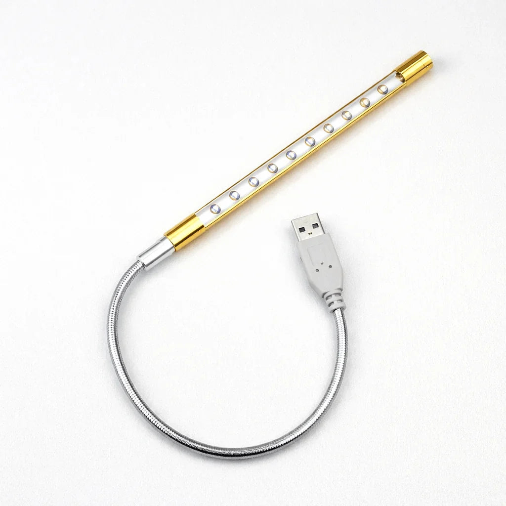 Keyboard Light | USB-Powered Dual-Color LED & Adjustable Angle | 42 cm