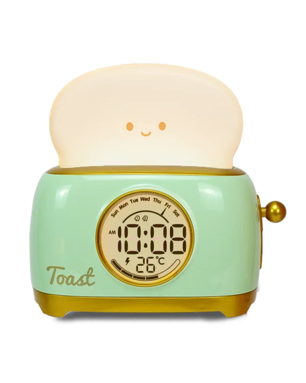 Kids Alarm Clock | LED Night Light & Temperature Display