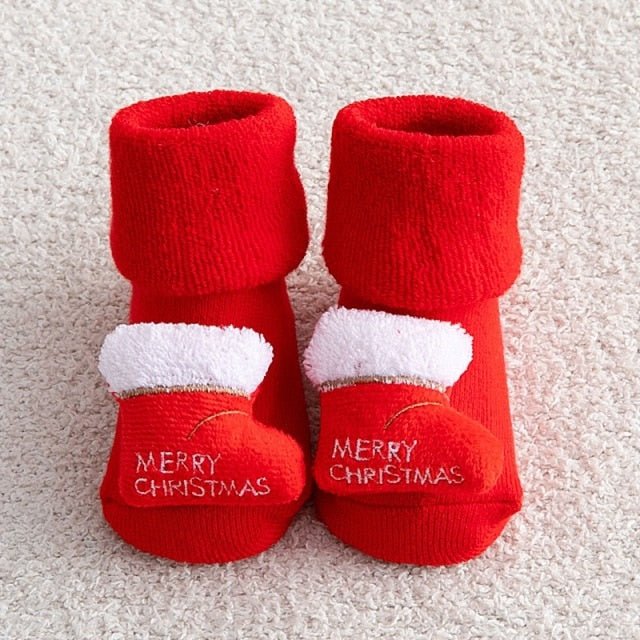 Kids Christmas Socks | Soft Cotton-Blend & Festive Motifs | Ages 2–10