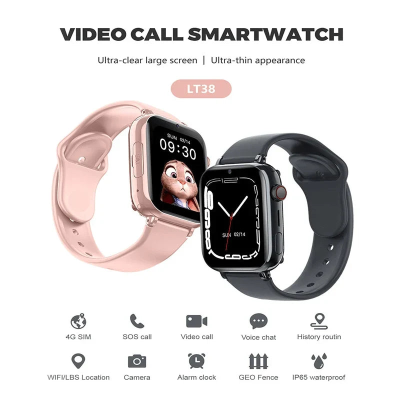 Kids Smartwatch | GPS Tracking & 4G Video Calls | Waterproof Casing
