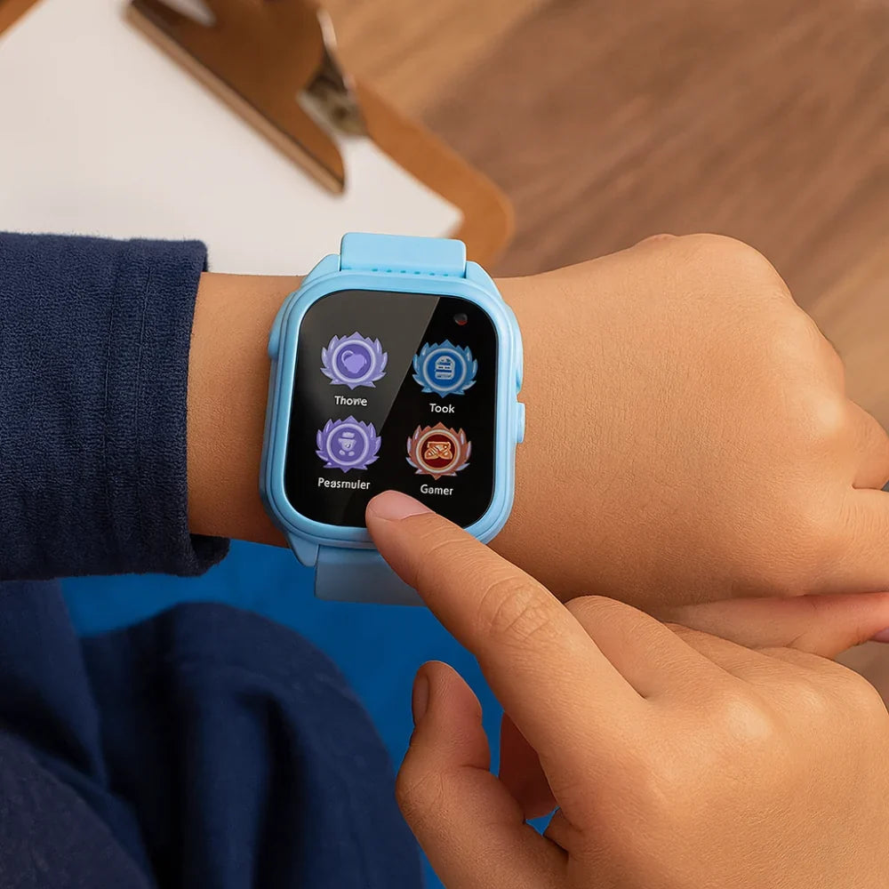 Kids Smartwatch | Touchscreen Activity Tracker & USB-Rechargeable | Ages 3–14