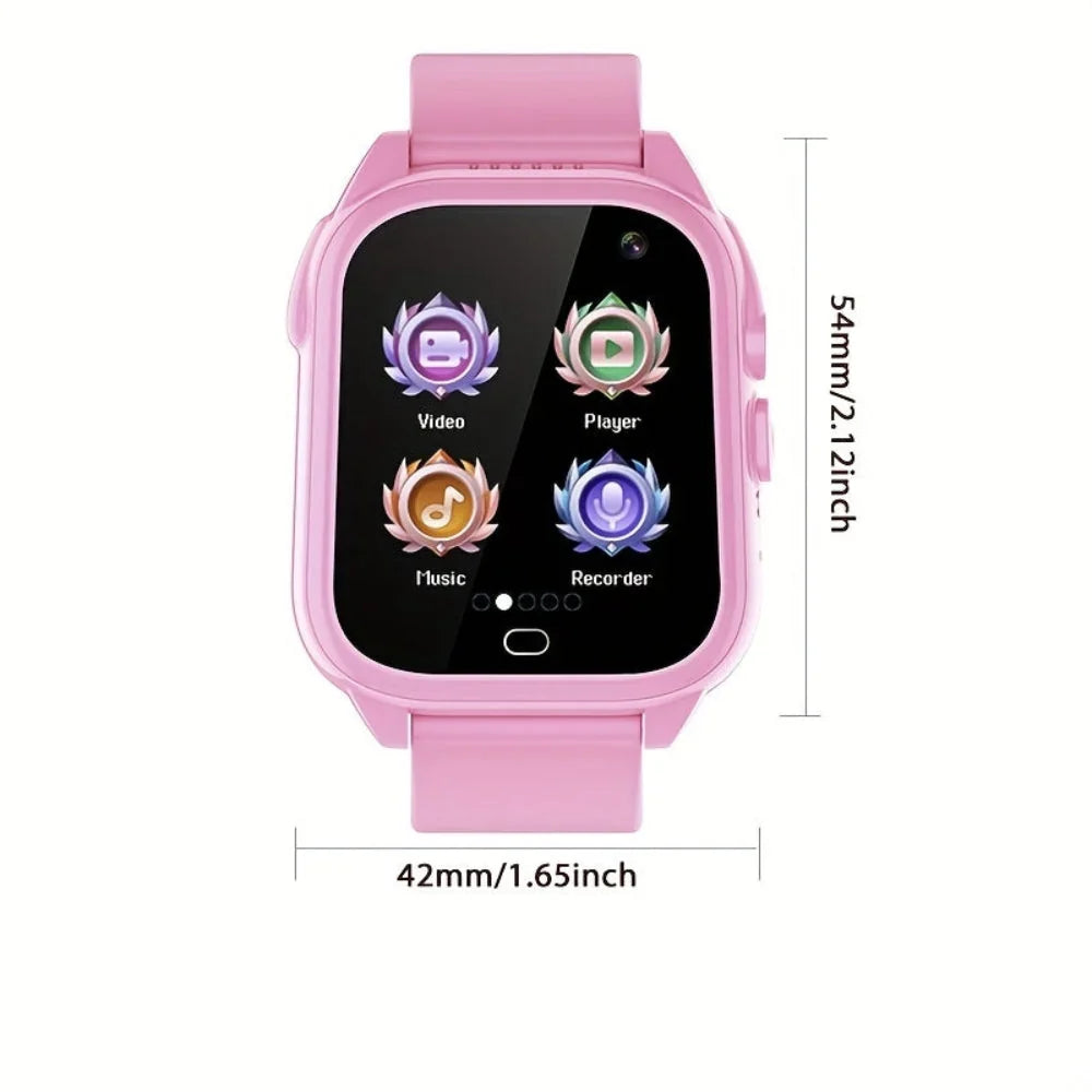 Kids Smartwatch | Touchscreen Activity Tracker & USB-Rechargeable | Ages 3–14
