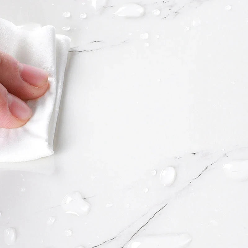 Kitchen Backsplash Tile | Peel-And-Stick Glossy Vinyl & Removable | 30 x 30 cm