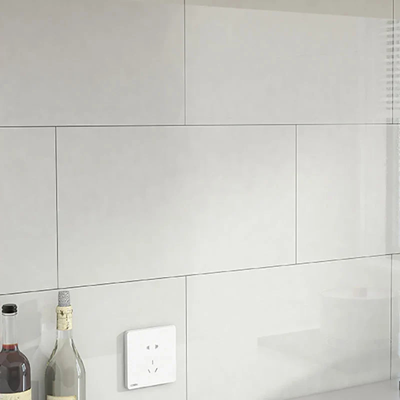 Kitchen Backsplash Tile | Peel-And-Stick Glossy Vinyl & Removable | 30 x 30 cm