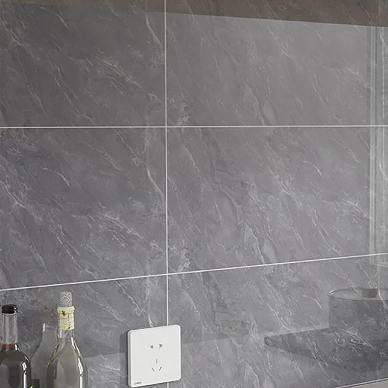 Kitchen Backsplash Tile | Peel-And-Stick Glossy Vinyl & Removable | 30 x 30 cm