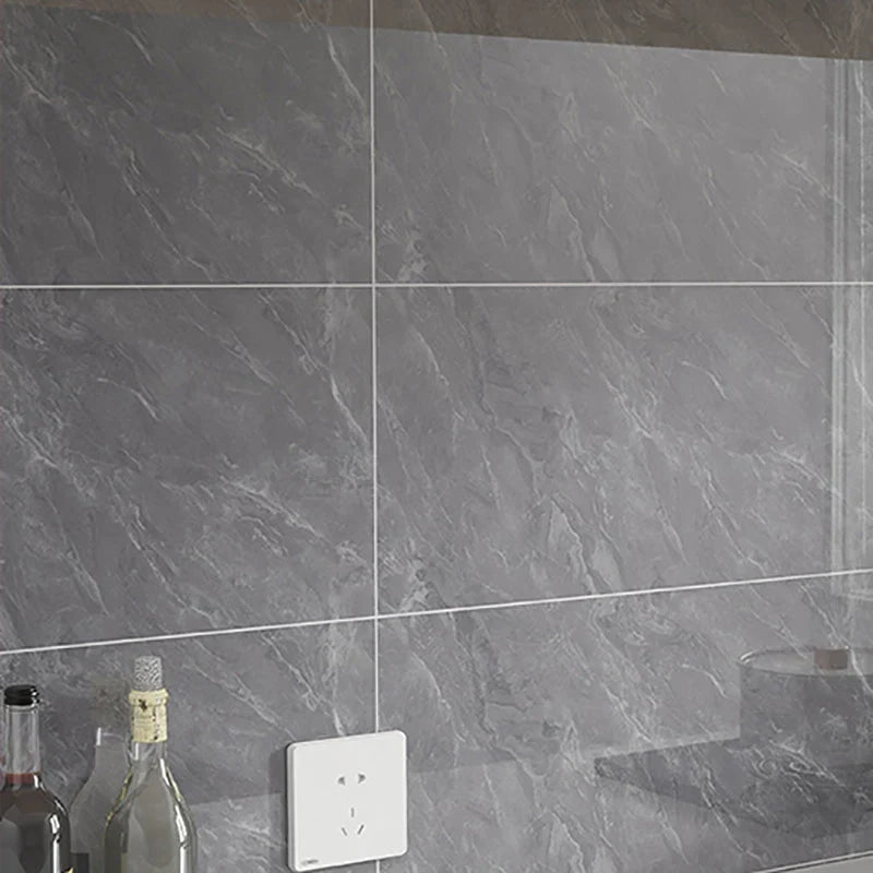 Kitchen Backsplash Tile | Peel-And-Stick Glossy Vinyl & Removable | 30 x 30 cm