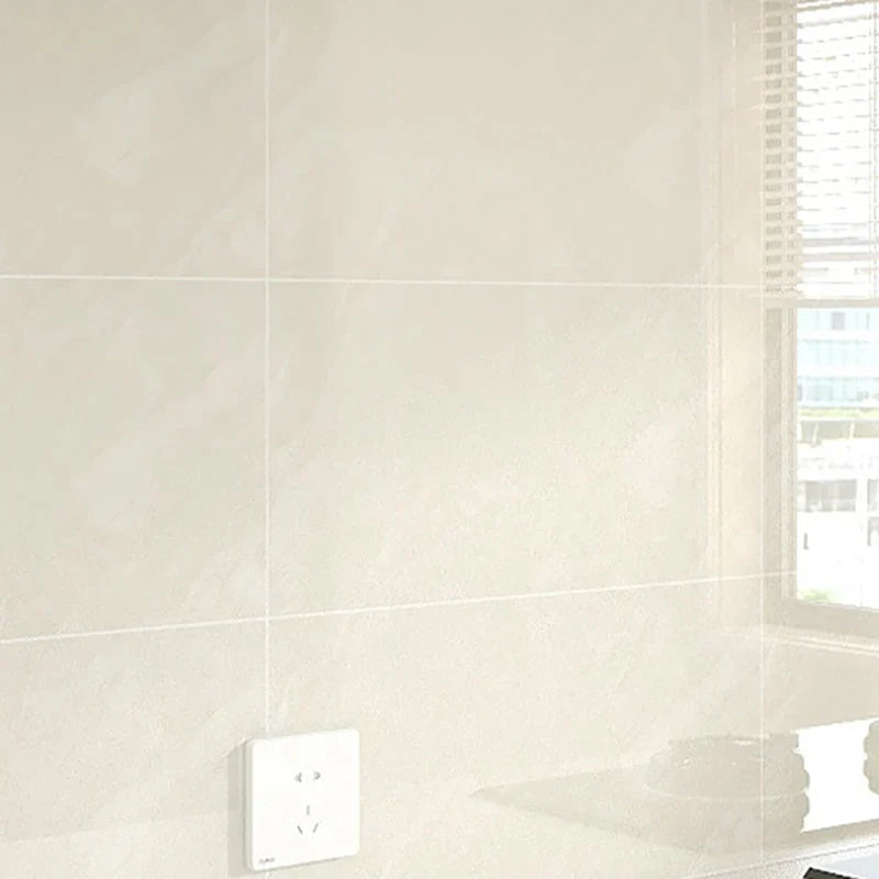 Kitchen Backsplash Tile | Peel-And-Stick Glossy Vinyl & Removable | 30 x 30 cm