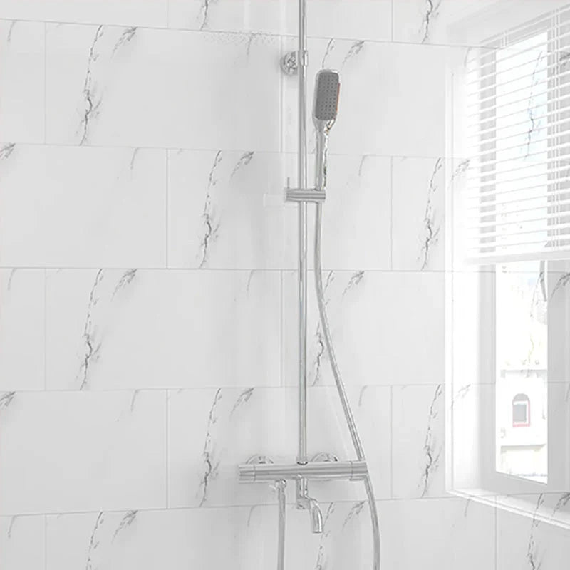 Kitchen Backsplash Tile | Peel-And-Stick Glossy Vinyl & Removable | 30 x 30 cm