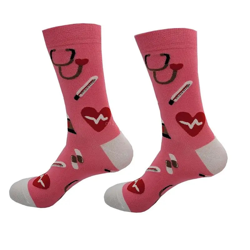 Knee-High Socks | Unisex Breathable Cotton & Ribbed Cuffs