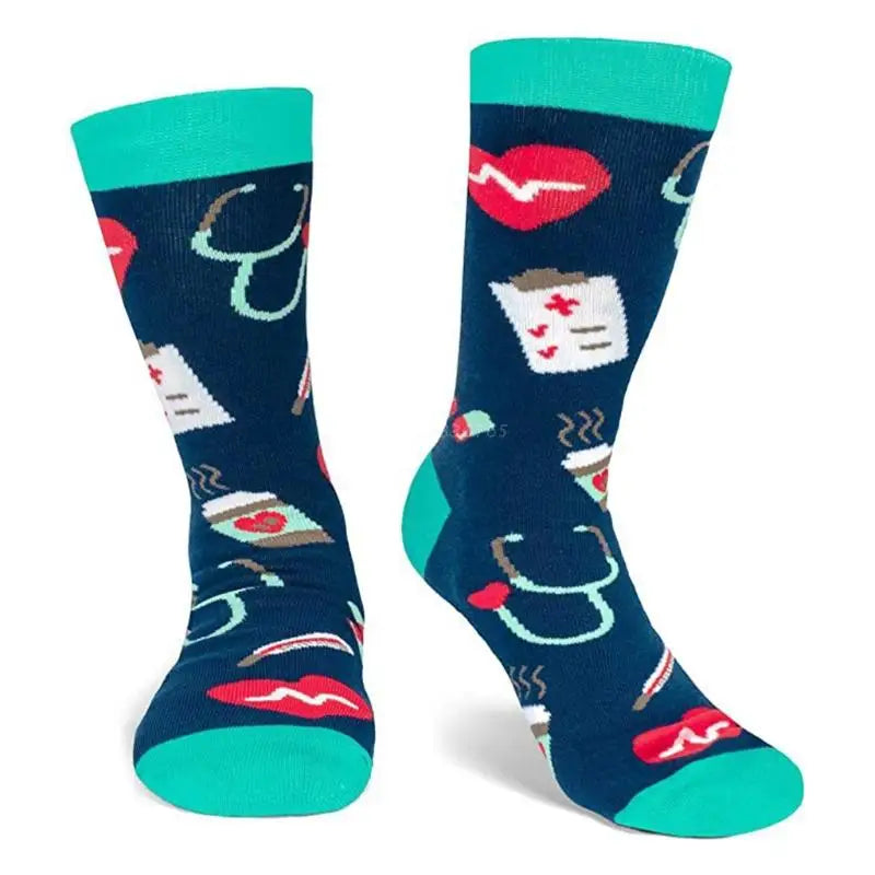 Knee-High Socks | Unisex Breathable Cotton & Ribbed Cuffs