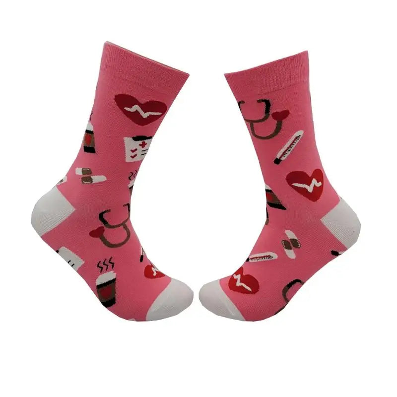 Knee-High Socks | Unisex Breathable Cotton & Ribbed Cuffs