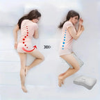 Knee Pillow | Memory Foam Contoured Support & Adjustable Strap