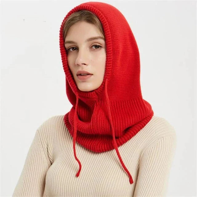 Knitted Hat | Lightweight Cashmere-Blend & Adjustable Drawstring