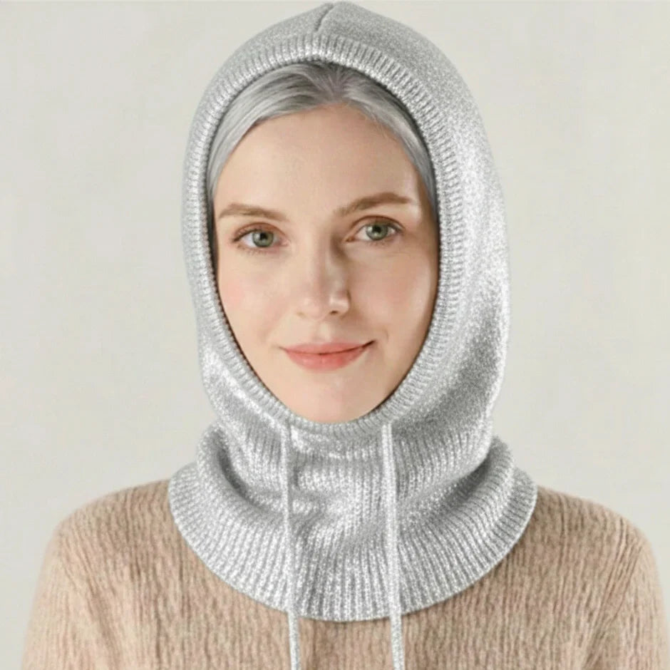 Knitted Hat | Lightweight Cashmere-Blend & Adjustable Drawstring